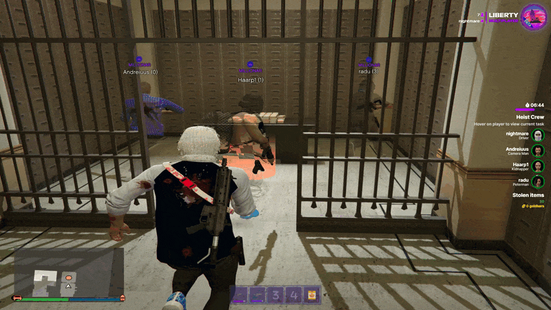 Steal the vault contents