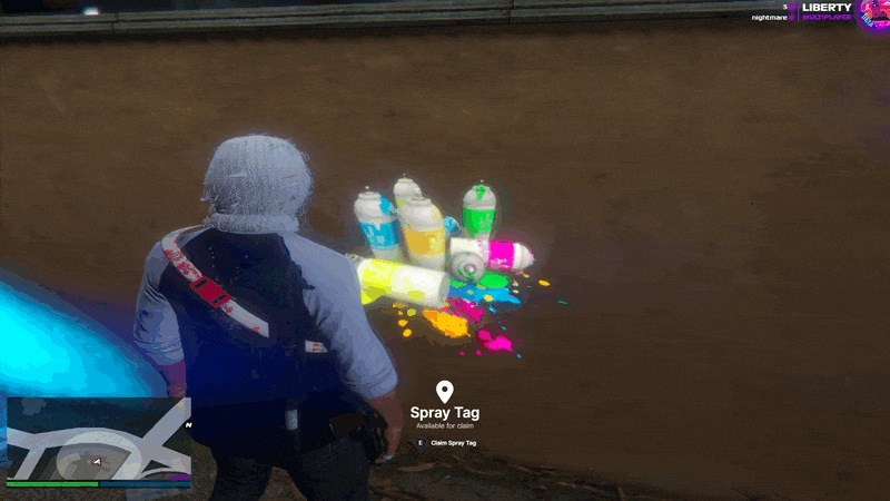 Spray Tag